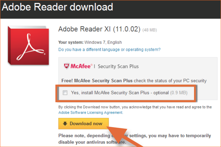Adobe reader administrative install msp